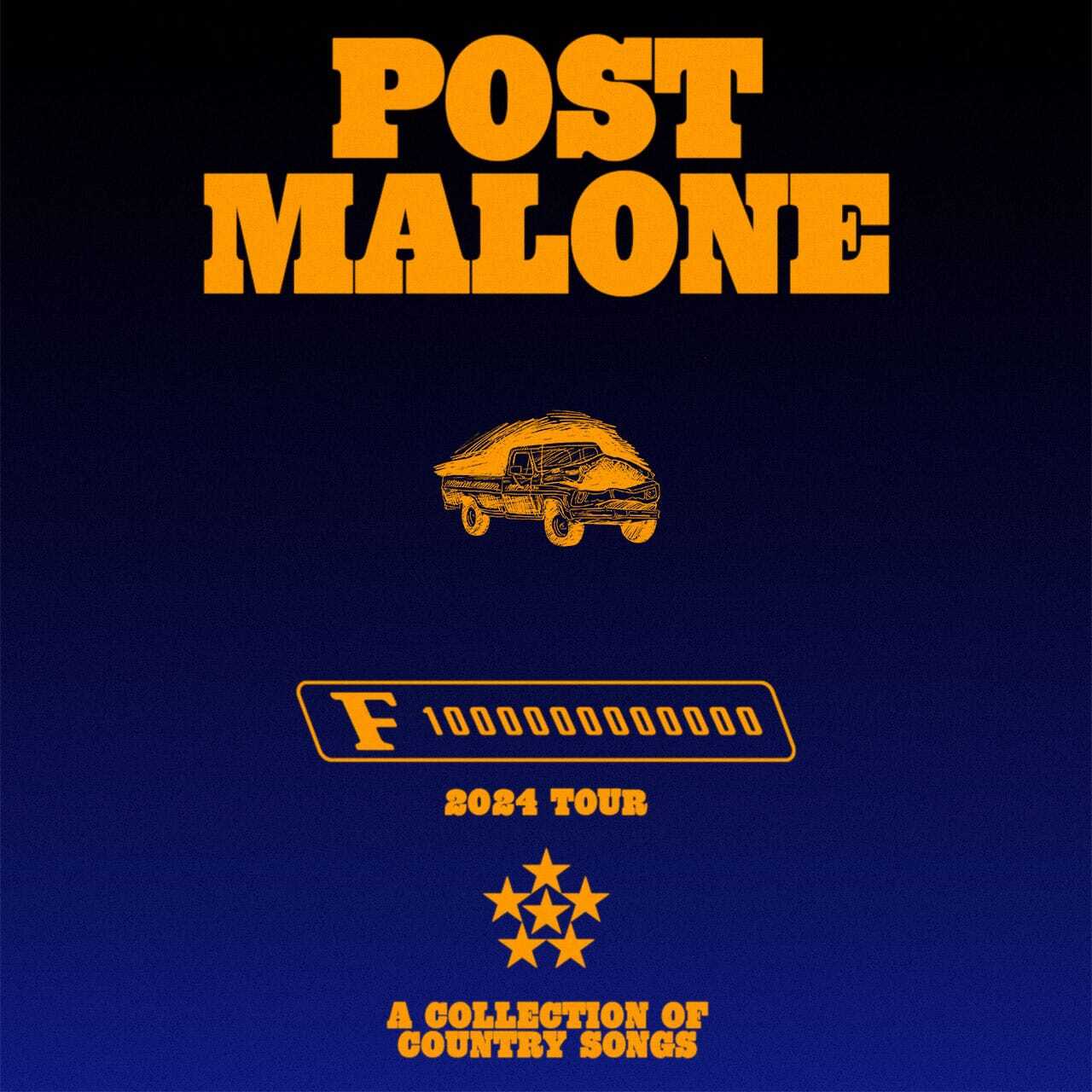 Post Malone F1 Trillion Tour