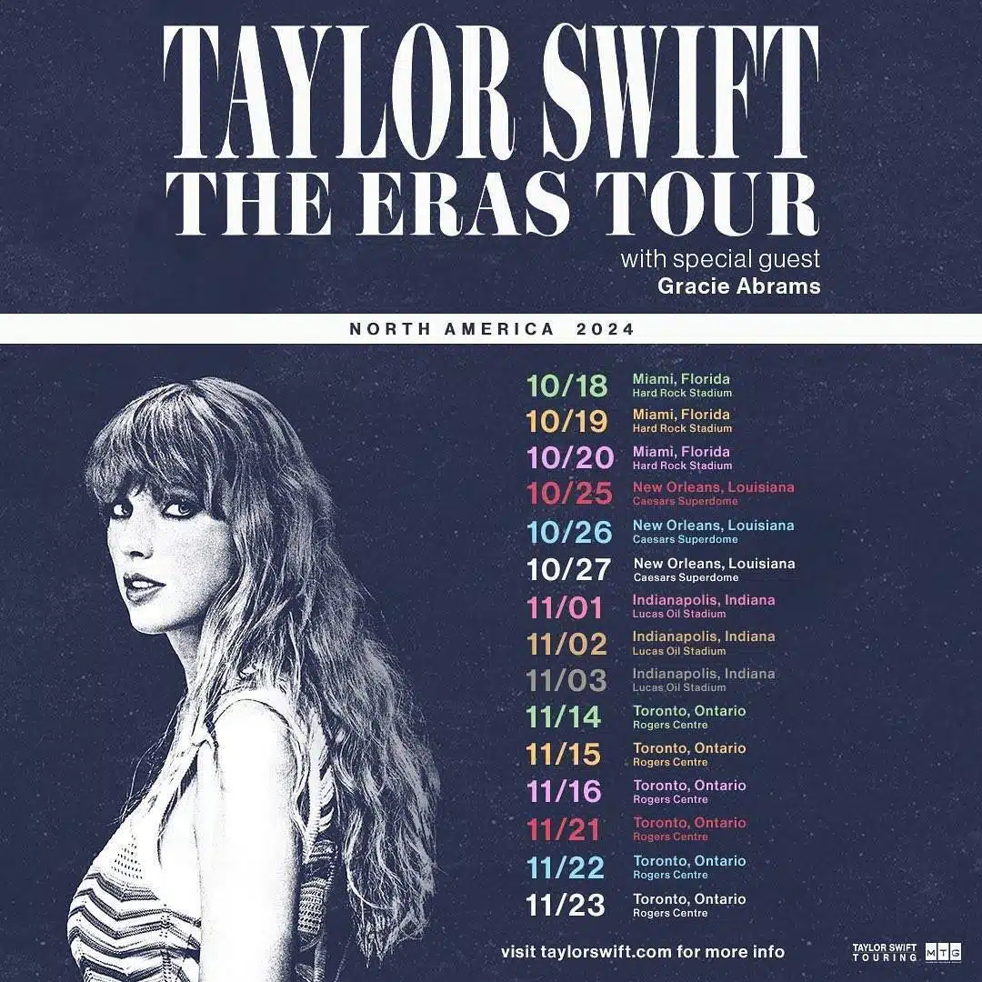 taylor swift eras tour setlist