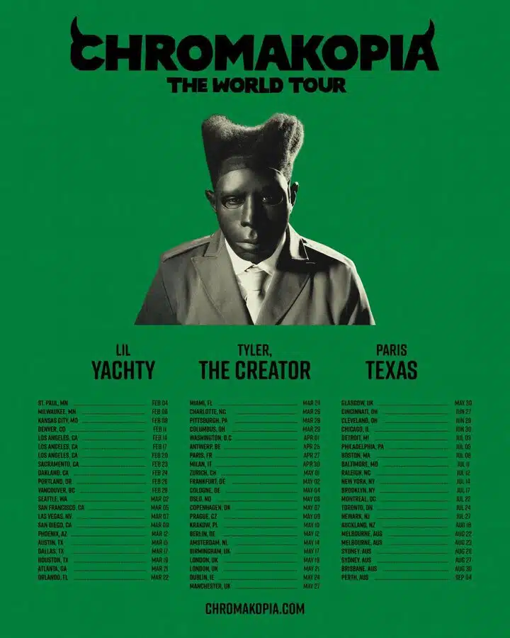 Chromakopia The World Tour