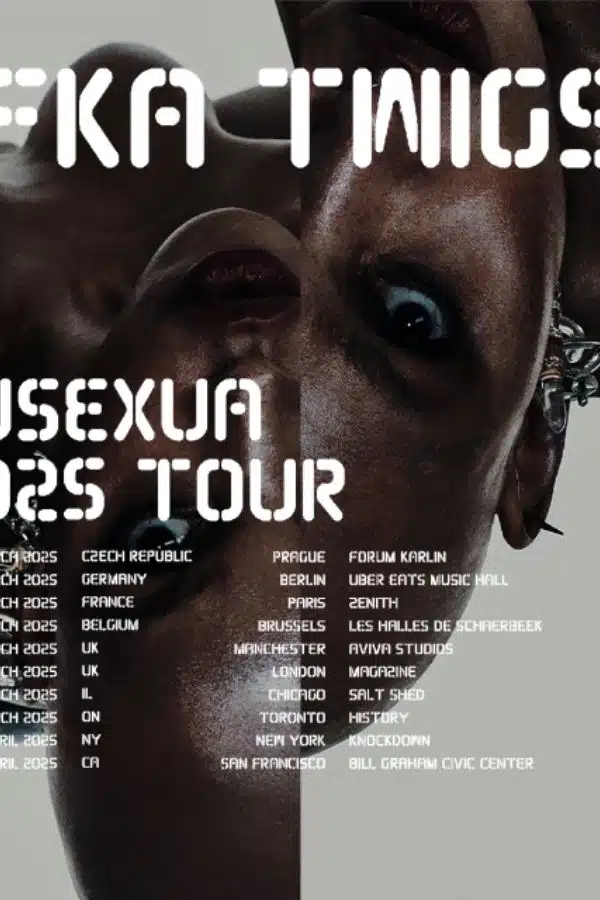 FKA Twigs Eusexua Tour 2025