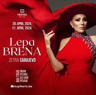 Lepa Brena Imam pesmu da vam pevam Tour
