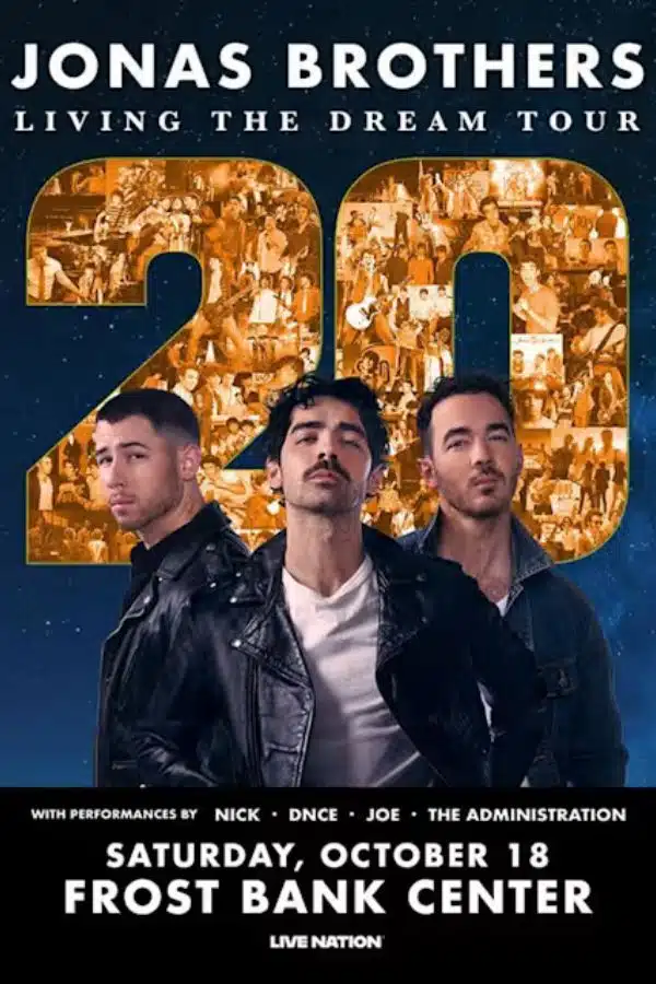 Jonas 20 Living the Dream Tour Setlist Jonas 20 Living the Dream Tour Setlist