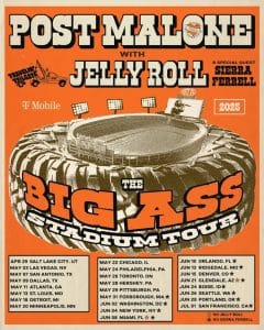 Post Malone Tour 2025 - Dates, Setlist, Venues & Presale Tickets