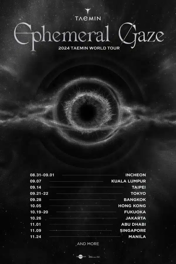 Taemin Ephemeral Gaze Tour 