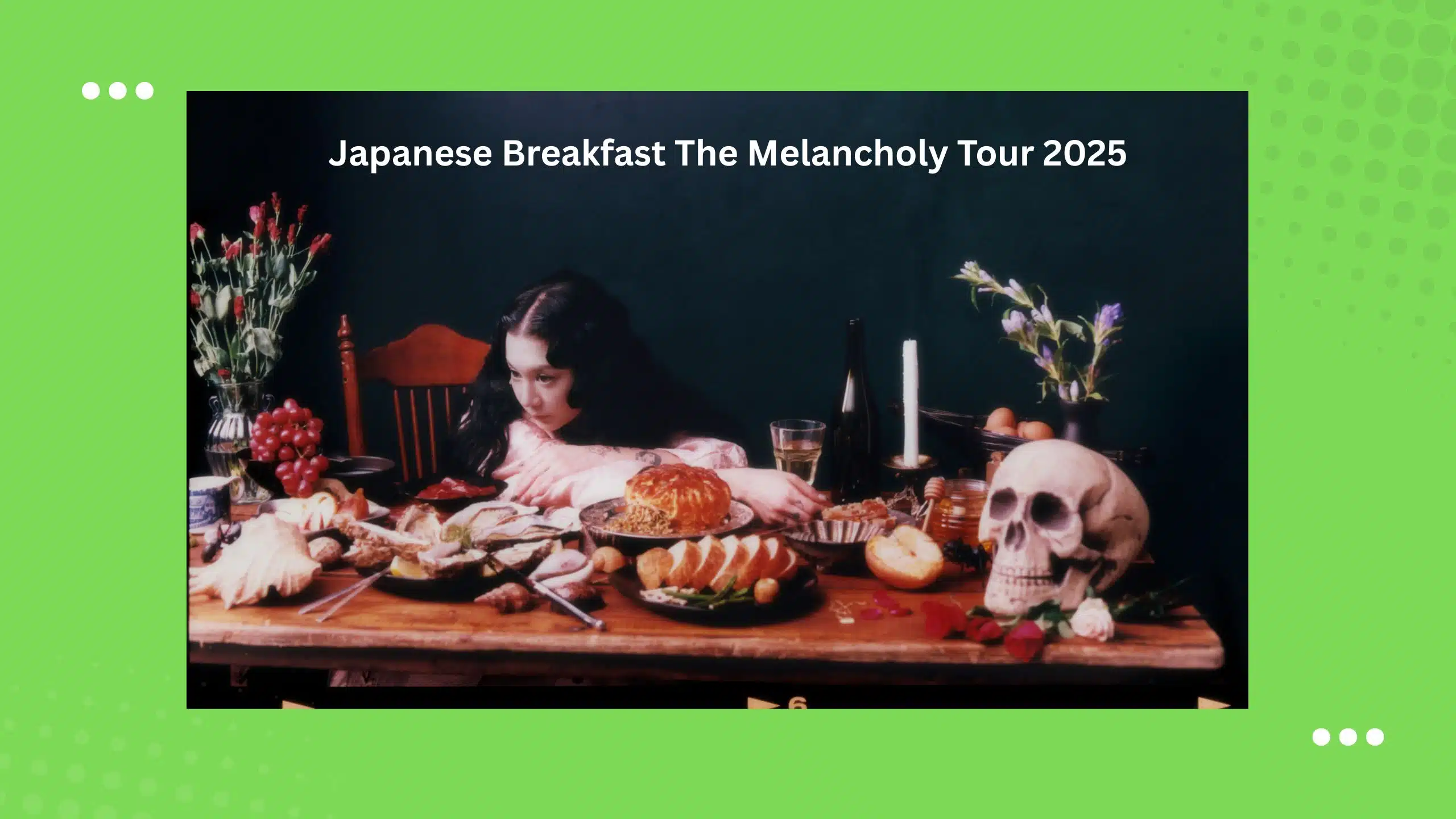 Japanese Breakfast The Melancholy Tour 2025: New Dates Added 1 Japanese Breakfast The Melancholy Tour 2025