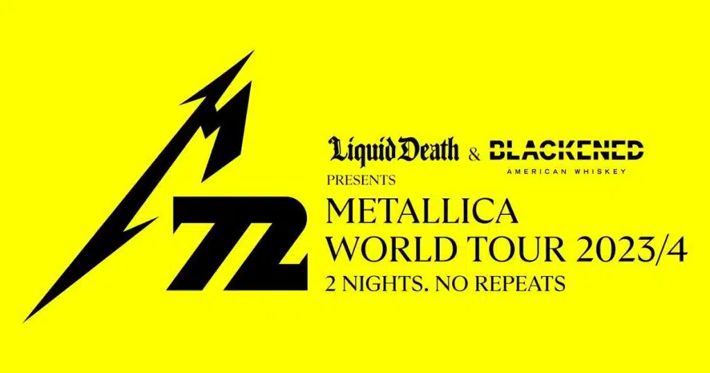 Metallica M72 World Tour Setlist Metallica M72 World Tour Setlist