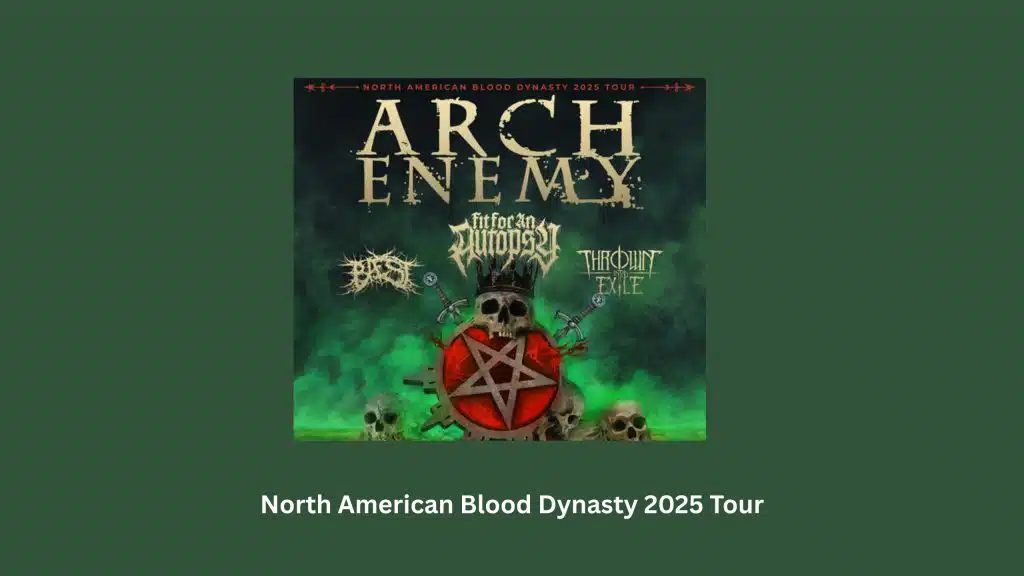 North American Blood Dynasty Tour Setlist 