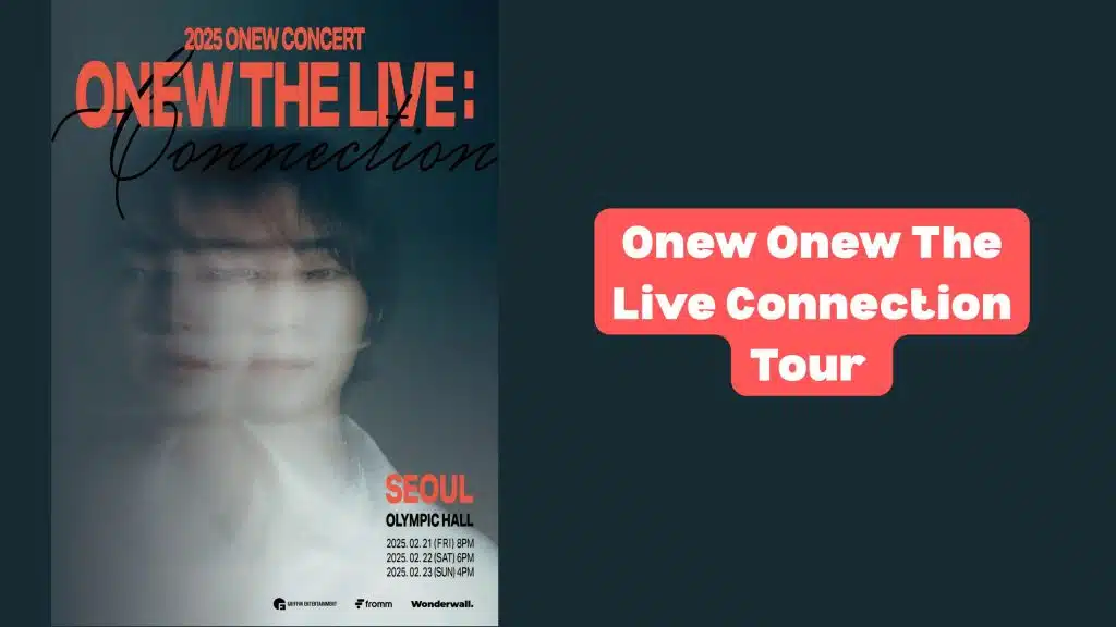 Onew The Live Connection Tour Setlist Onew The Live Connection Tour Setlist