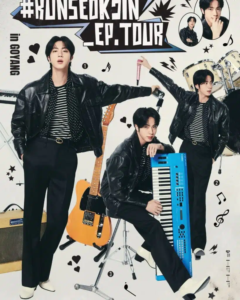 Run Seokjin Ep Tour 2025
