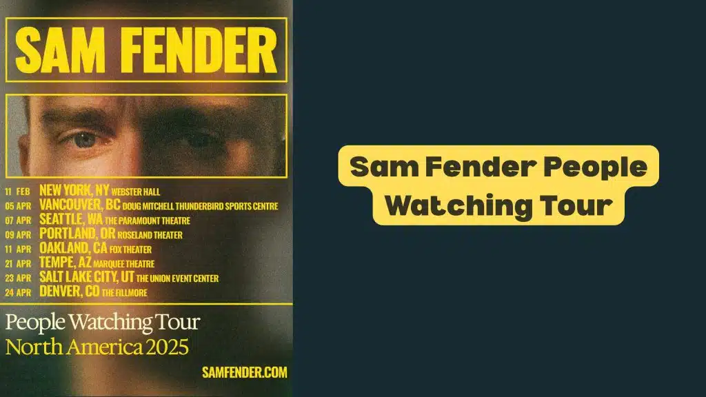 Sam Fender People Watching Tour 2025