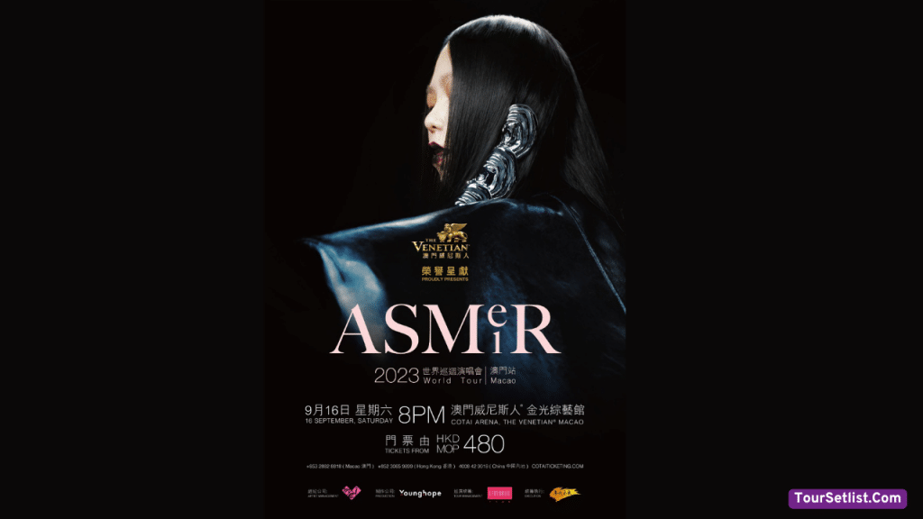 A Mei ASMR World Tour Setlist 2025: Check Full Setlist 1 A Mei ASMR World Tour Setlist