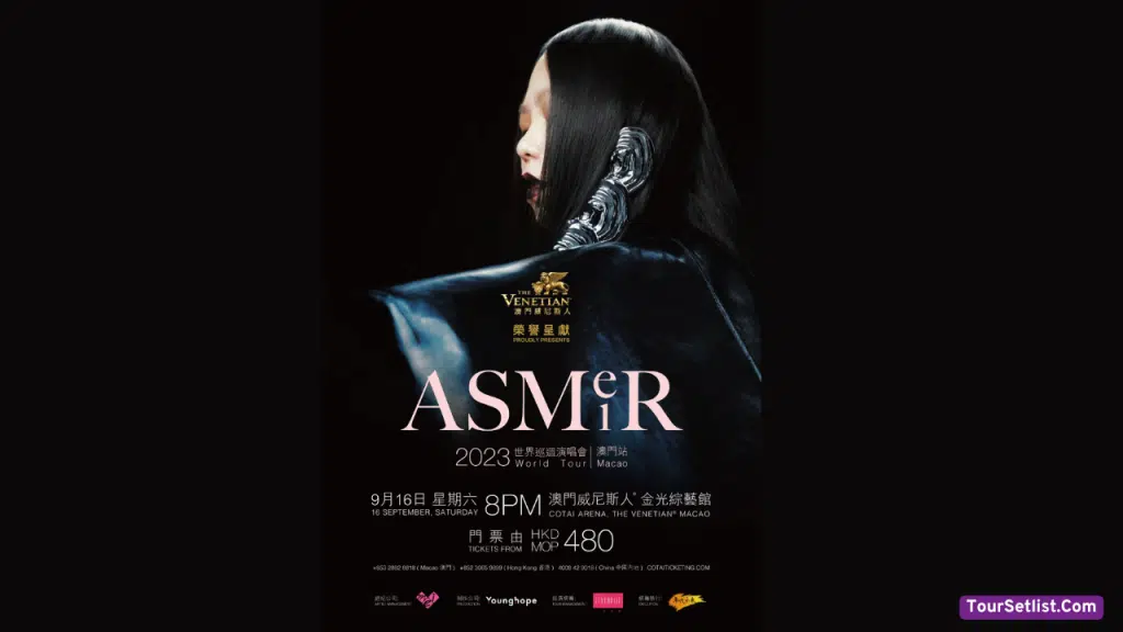 A Mei ASMR World Tour Setlist 2025: Check Full Setlist 1 A Mei ASMR World Tour Setlist