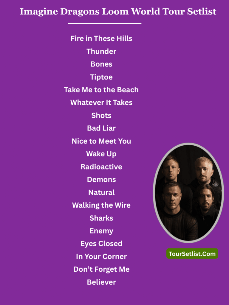 Imagine Dragons Setlist