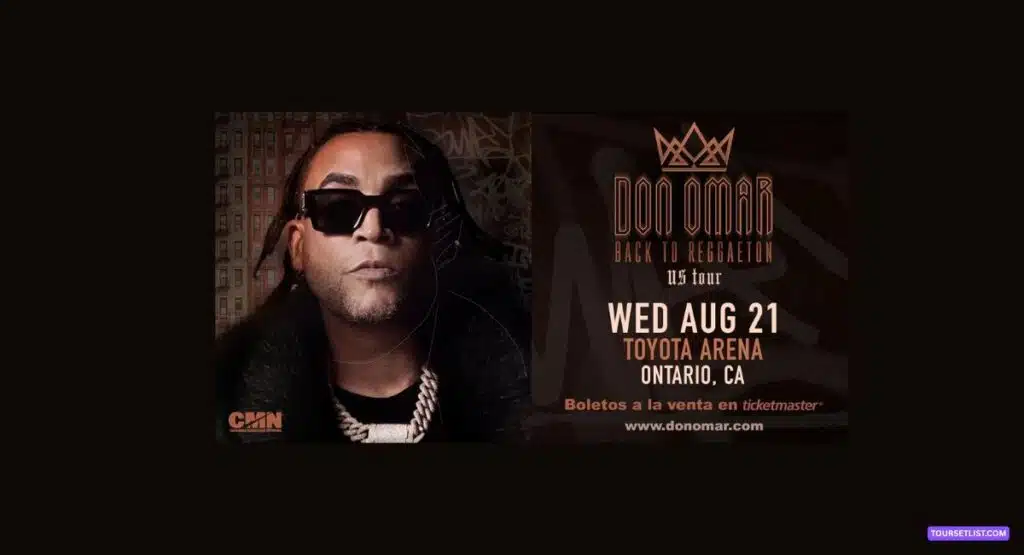 Don Omar Back to Reggaeton Tour 2025 Dates