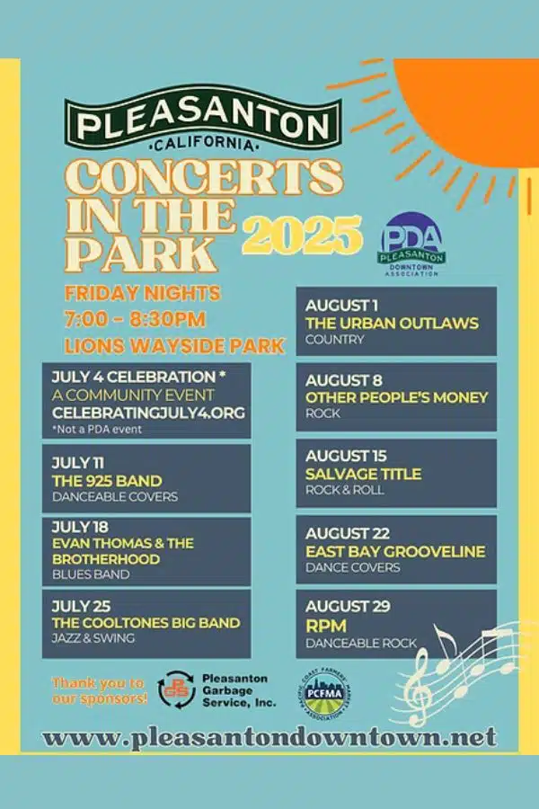 Lineup for 2025 Concerts In the Park Announced By PDA 1 Lineup for 2025 Concerts In the Park