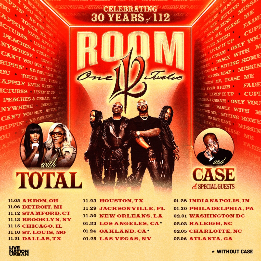 112 Tour 2025 - Room 112 Tour Dates, Setlist, Schedule & Tickets