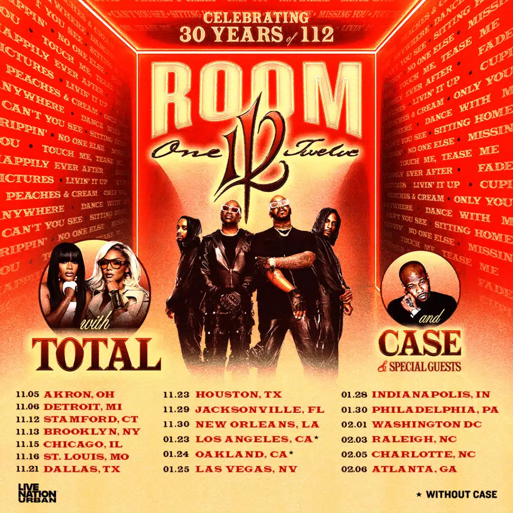 112 Tour 2025 - Room 112 Tour Dates, Setlist, Schedule & Tickets