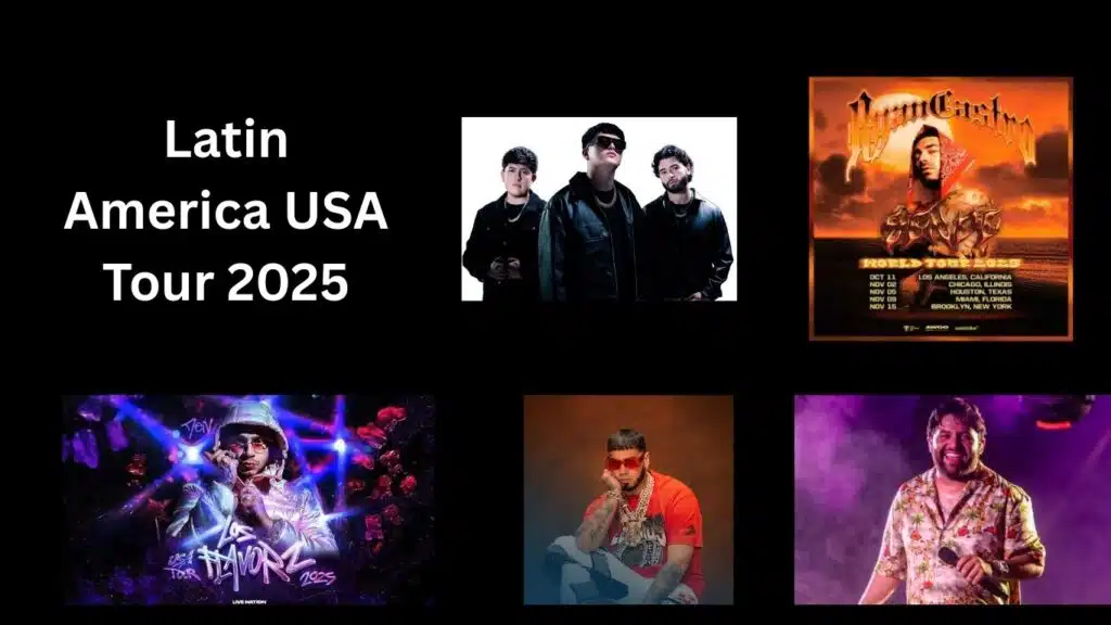 All Latin Artists Upcoming USA Tours 2025 
