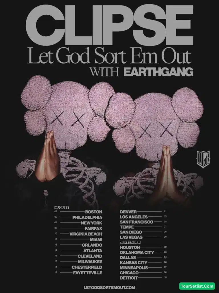 Clipse Tour 2025 Setlist, Dates, Schedule & Tickets
