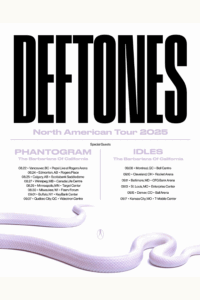Deftones 2025 North American Tour Setlist, Dates & Tickets