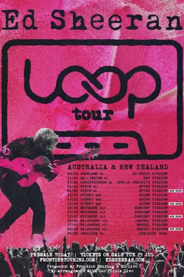 ED Sheeran 2026 Tour Dates, Schedule, Venues & Tickets