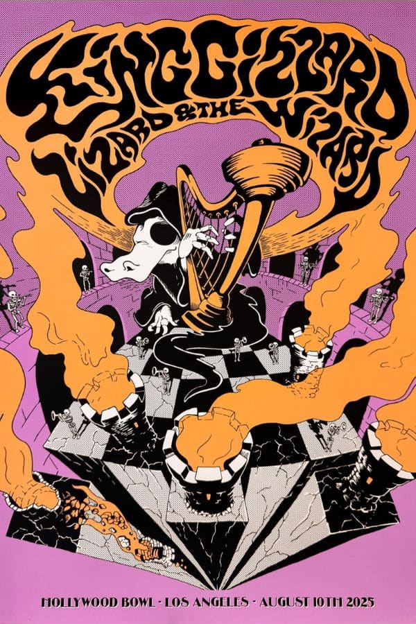 King Gizzard Hollywood Bowl Setlist 2025