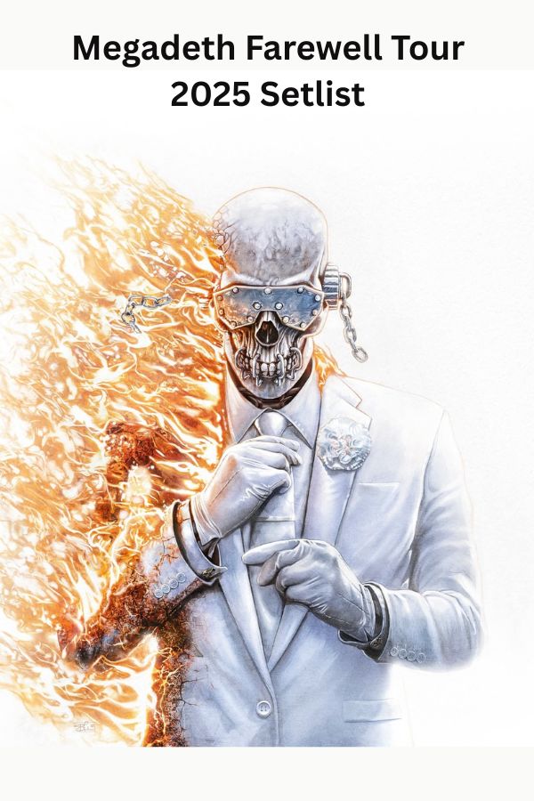 Megadeth Farewell Tour 2025 Setlist