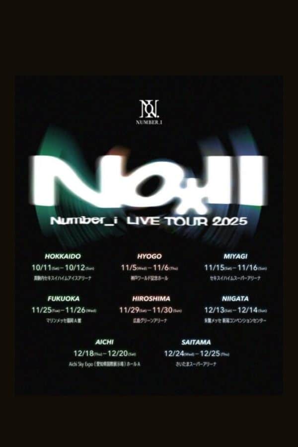 Number_i 2025 Tour Dates 