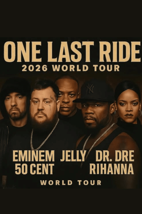 One Last Ride Tour 2026 with Eminem and Dr Dre