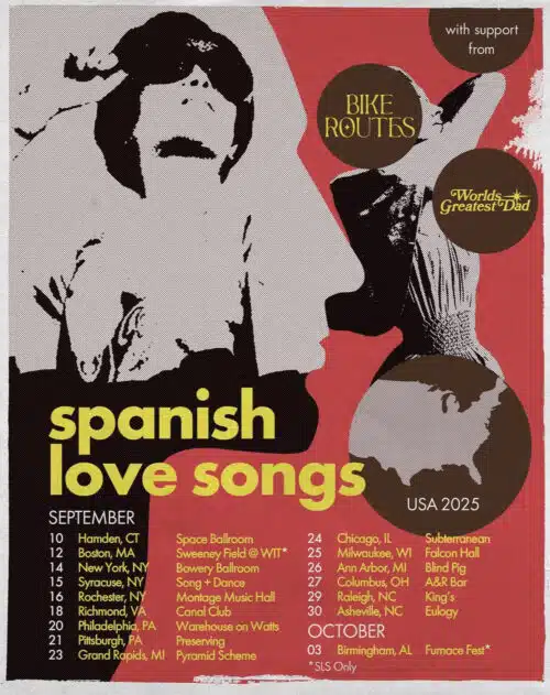 Spanish Love Songs Announce Fall US Headline Tour 2025 Dates