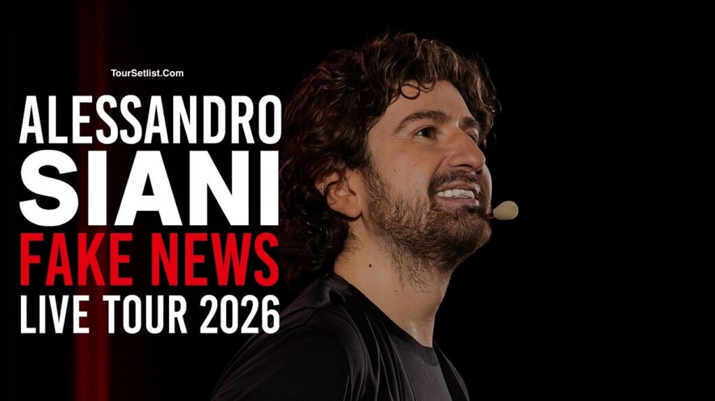 Alessandro Siani Fake News Live Tour 2026 Dates & Tickets