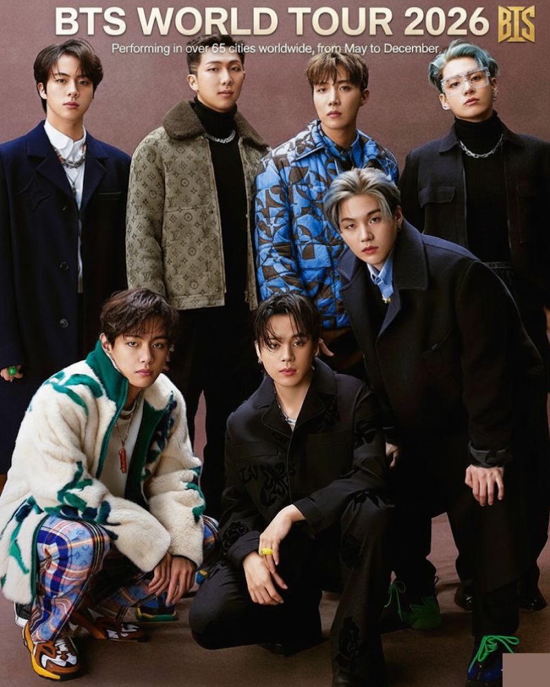 BTS World Tour Country List 2026 - Setlist, Dates, Venues & Tickets