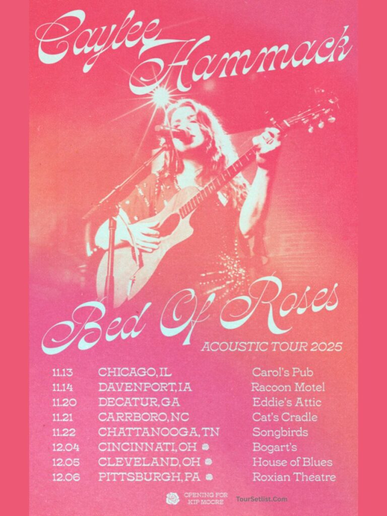 Caylee Hammack Announces Bed of Roses Acoustic Tour 2025