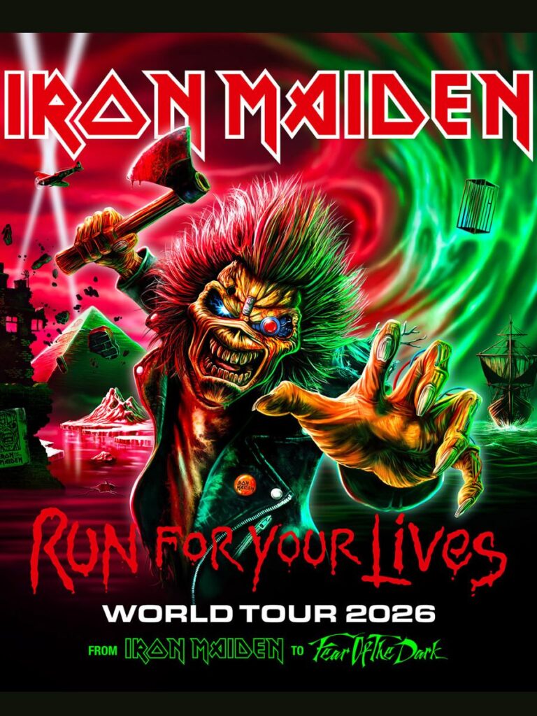 Iron Maiden World Tour 2026 Schedule and dates