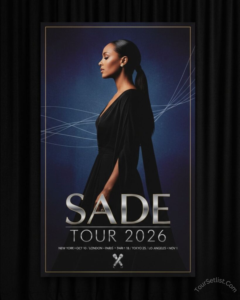 Sade Tour 2026 Dates and full schedule