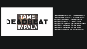 Tame Impala Announce US Tour 2025 Dates