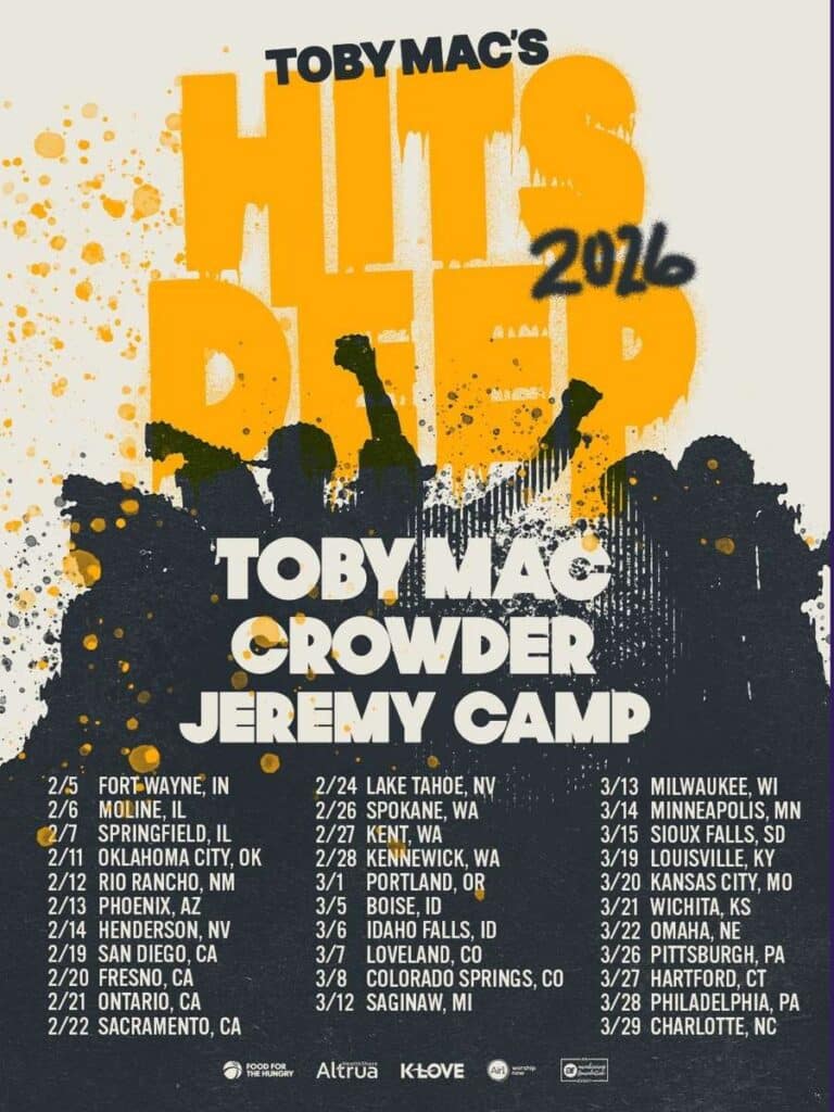 Tobymac Hits Deep Tour 2026 Lineup, Dates, Setlist  & Tickets
