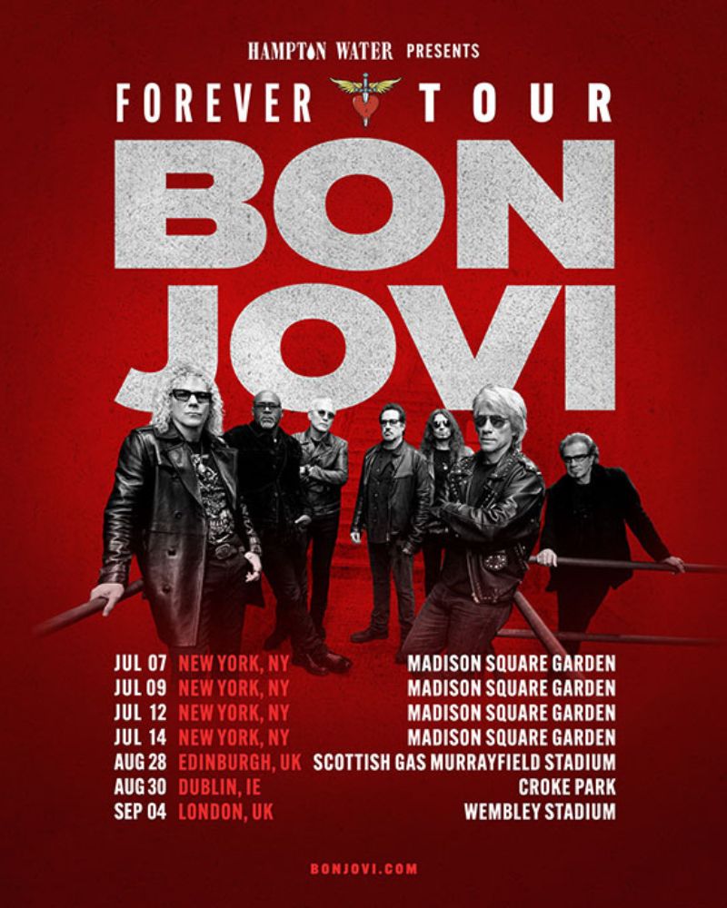 Bon Jovi Forever Tour 2026 Setlist, Dates, Cities & Presale Tickets