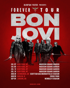 Bon Jovi announce 2026 Forever Tour Dates & Presale Info