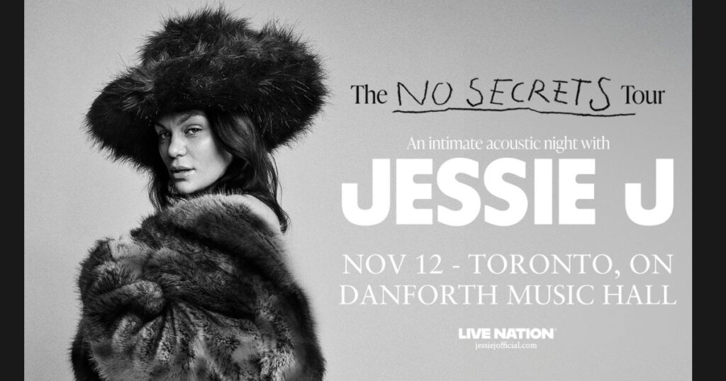 Jessie J Tour 2026 - Dates, Setlist, Cities & Presale Tickets