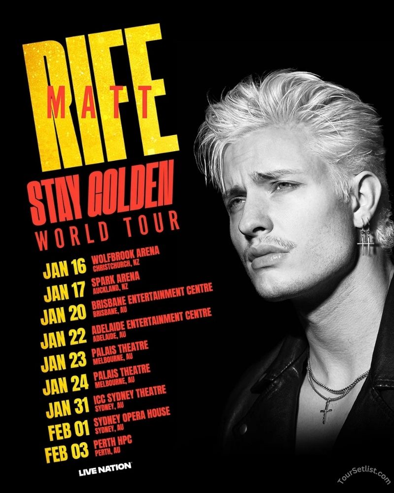 Matt Rife Australia Tour 2026 - Dates, Setlist & Presale Tickets
