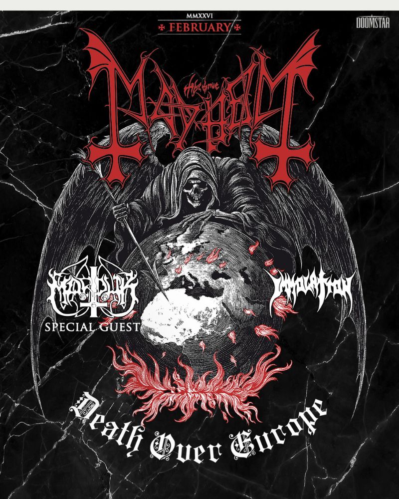 Mayhem Death Over Europe Tour 2026 Dates, Setlist & Presale Tickets
