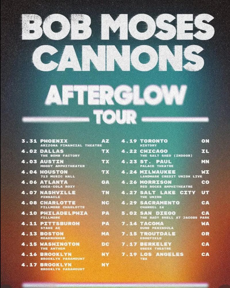 Bob Moses 2026 Tour: Dates, Setlist, Venues, Cities & Schedule