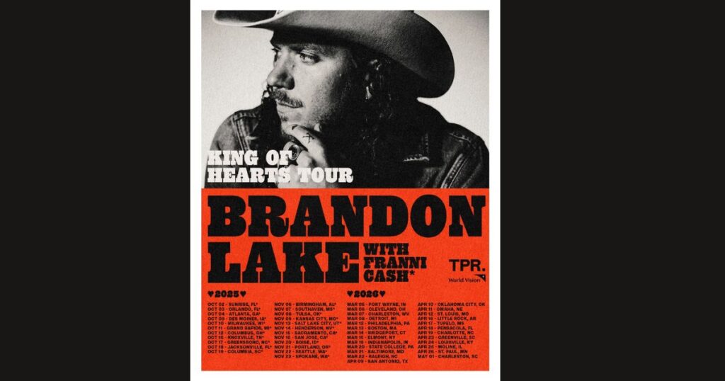 Brandon Lake Tour 2026 - Dates, Setlist & Presale Tickets