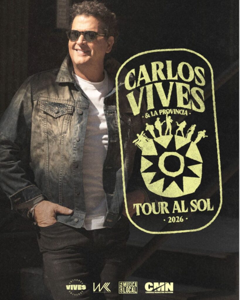 Carlos Vives Tour 2026 Dates, Cities, Setlist & Tickets