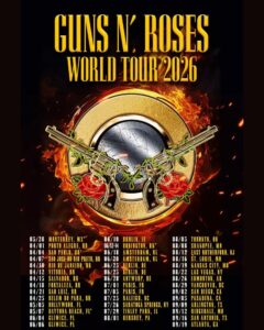 Guns N Roses 2026 Tour Dates, Setlist, Cities, Venues & Presale