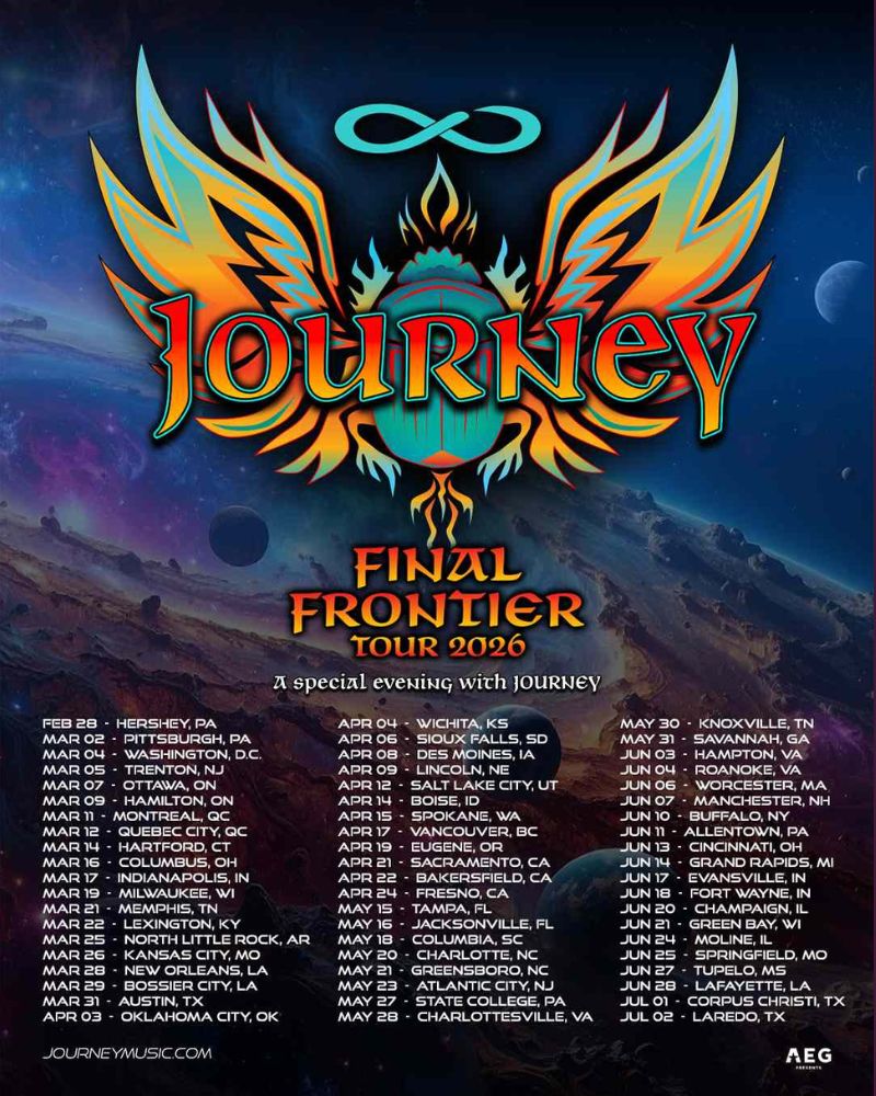 Journey Announce 2026 North American Farewell Tour