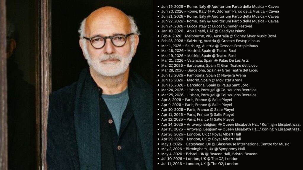 Ludovico Einaudi Tour 2026 – Dates, Setlist & Presale Tickets