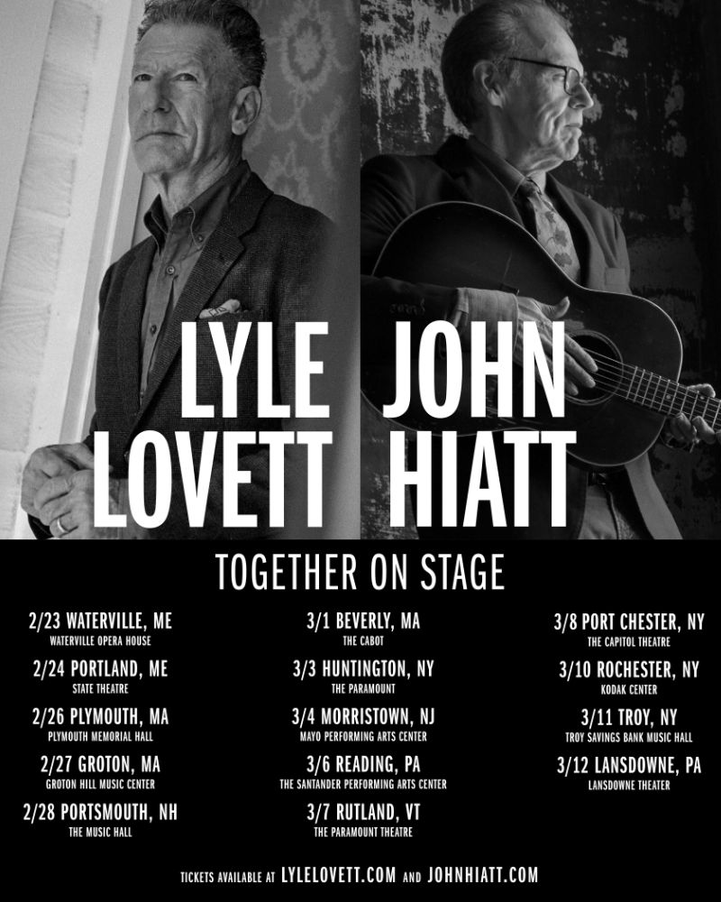 Lyle Lovett And John Hiatt Announce 2026 Tour