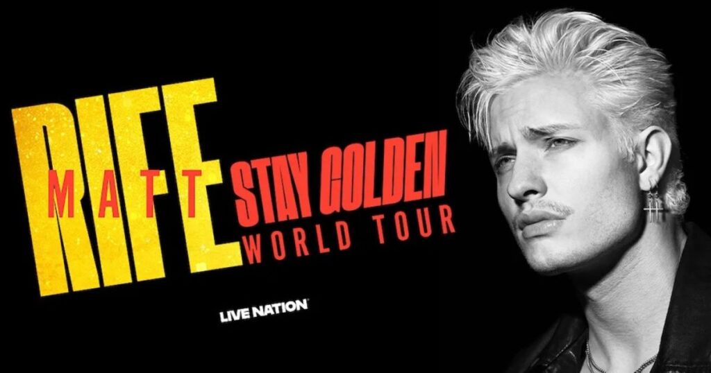 Matt Rife 2026 Stay Golden World Tour Tickets & Presale
